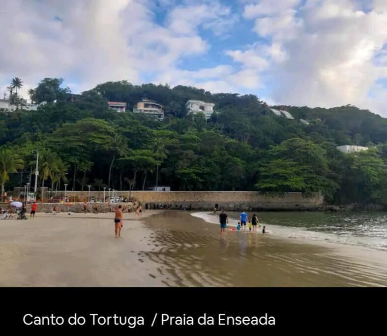 Apto Terreo Enseada Guaruja Apartment Exterior photo